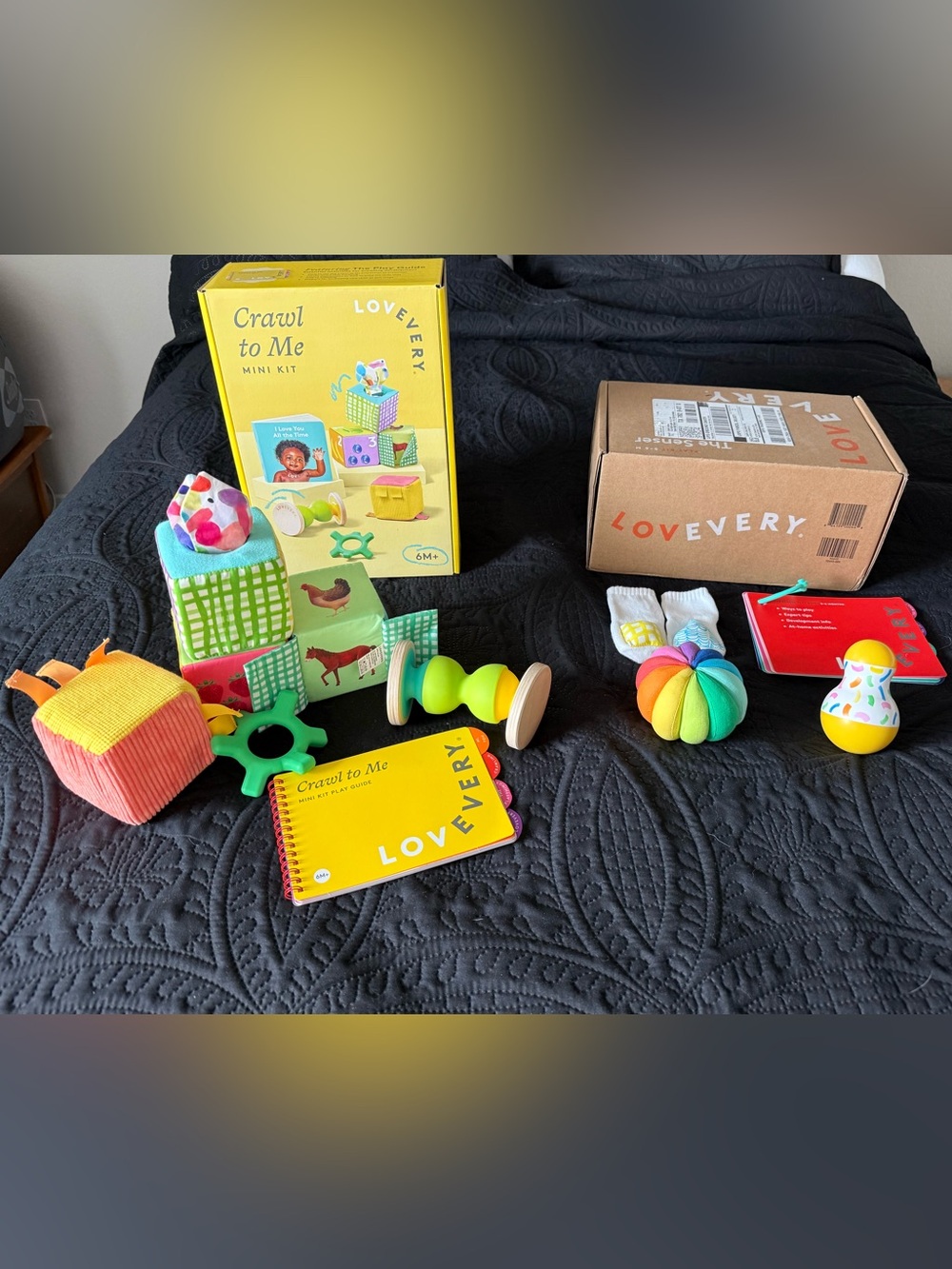 Lovevery The Senser and Crawl to Me Kit